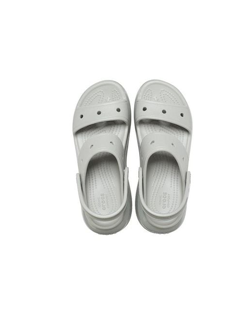 CROCSTM Metallic Mega Crush Sandals 'Elephant'