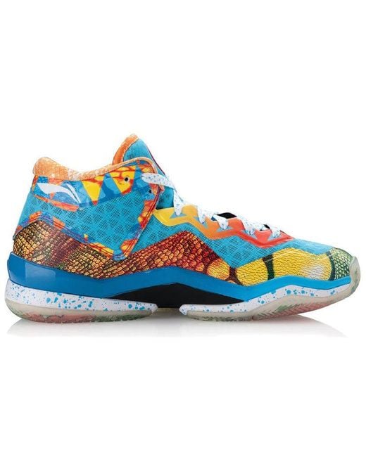 Li-ning Blue Way Of Wade 3 Lite 'Lizard' for men