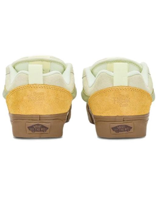 Vans White Knu Skool Gum' for men