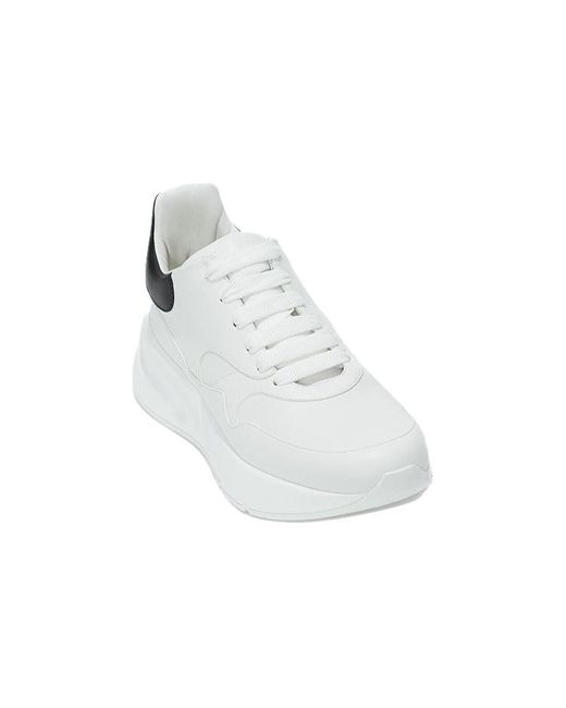McQueen White Oversized Runner for men