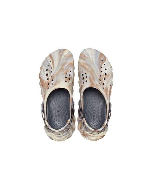 CROCSTM Gray Echo Marbled Clog for men