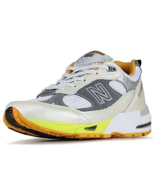 New Balance Blue (Wmns) Aries X 991 Made