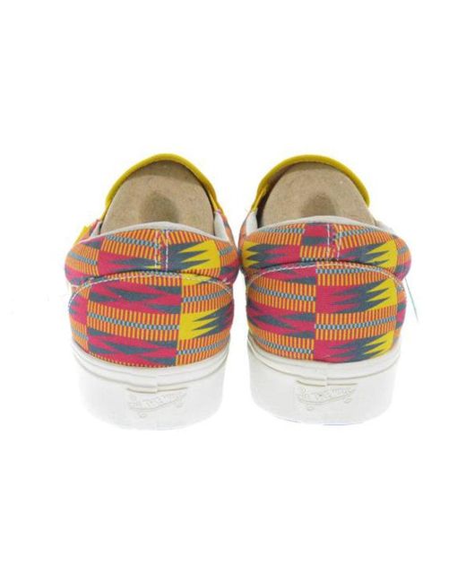 Vans Orange Union X Comfycush Slip-On for men