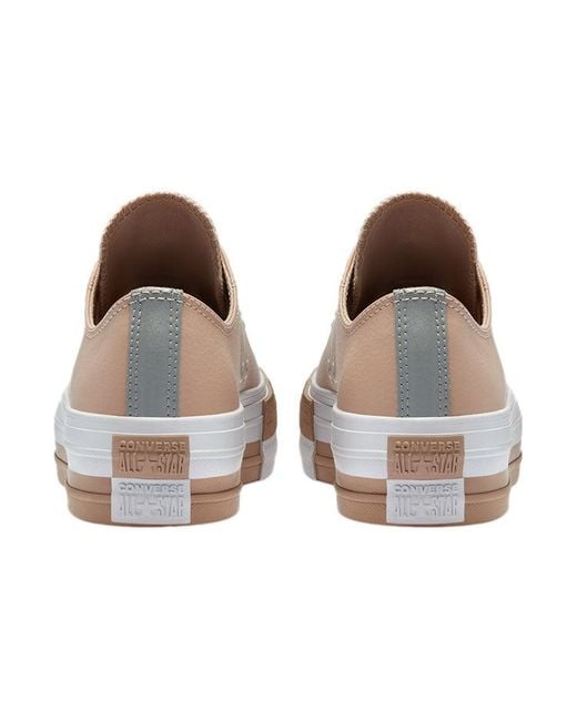 Converse White (Wmns) Ctas Double Stack Lift Ox Salt