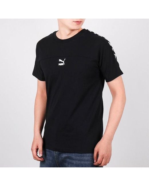 PUMA Black Clothing T-Shirt for men