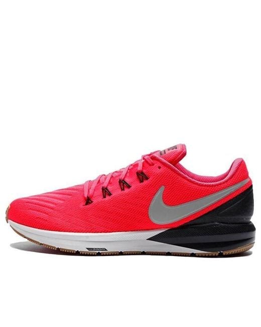Nike Red Air Zoom Structure 22 Orbit' for men