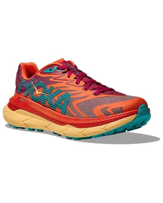 Hoka One One Red Tecton X 2 Trail Running Shoe for men