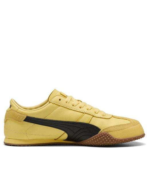 PUMA Yellow Bella Ut Leather 'Pale Lemon' for men