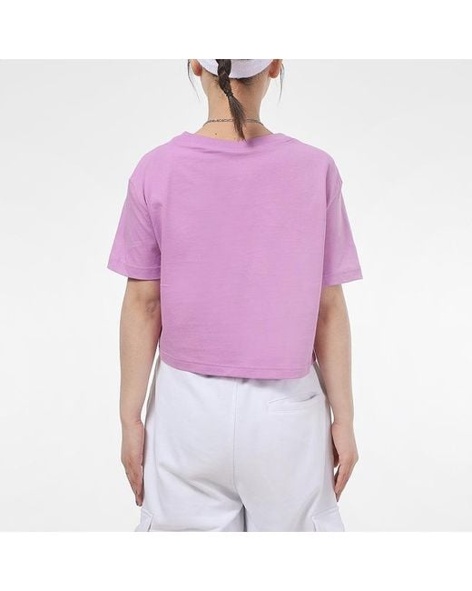 Nike Purple (Wmns) Sportswear Essential Round-Neck