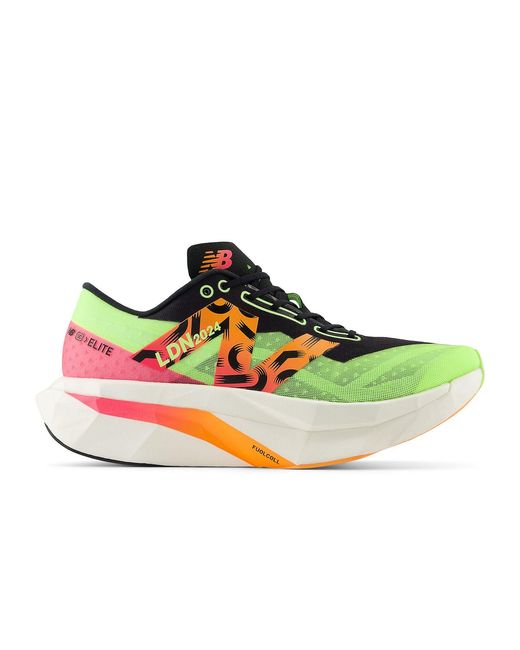 New Balance Green Tcs London Marathon Fuelcell Supercomp Elitev4 for men