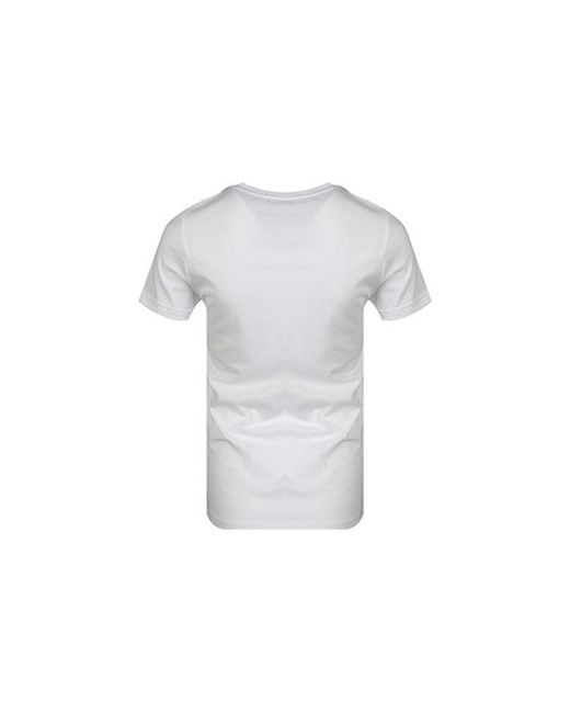 Adidas White (Wmns) Neo Alphabet Casual Round Neck Short Sleeve