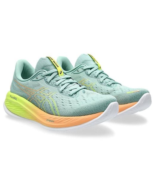 Asics Blue Gel-Cumulus 26 Paris (Light Celadon/Safety) Running Shoes