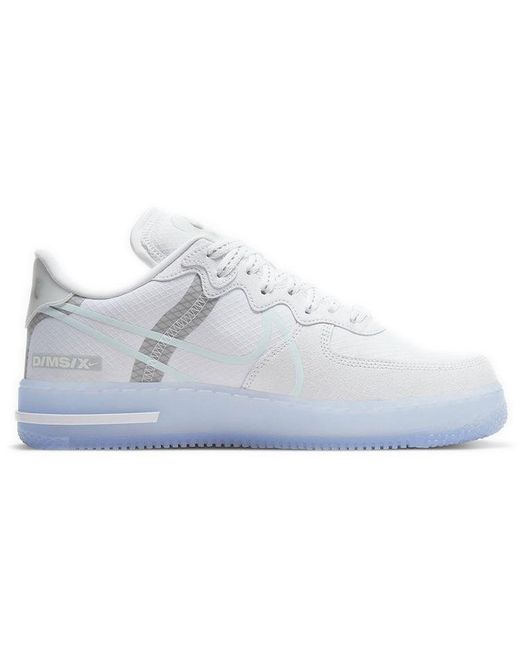 Nike White Air Force 1 React Qs Ice' for men