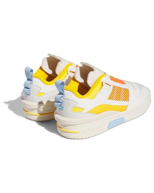 Adidas Yellow Originals Forum Mod Low Shoes 'Cloud Crew' for men