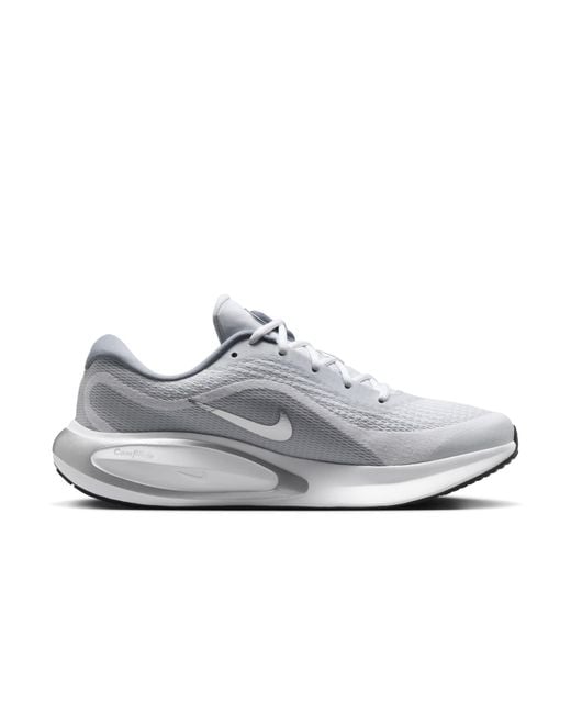 Nike White Journey Run Road Running Shoes for men