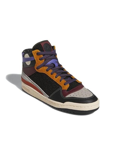 Adidas Blue Forum Mid 'Patchwork' for men