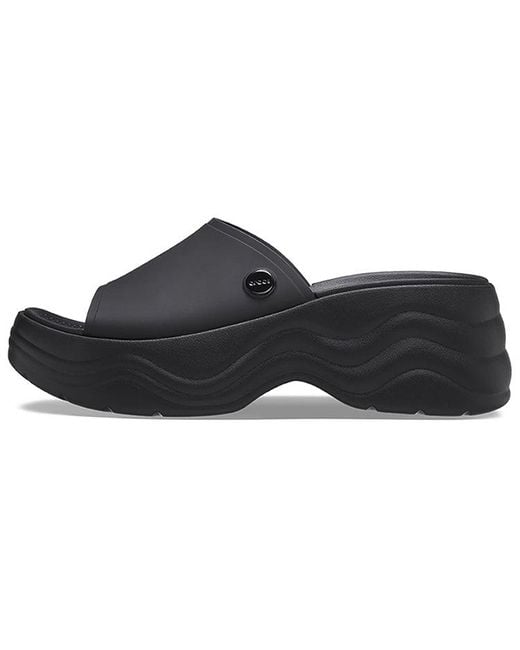 CROCSTM Black (Wmns) Skyline Slide Sandals