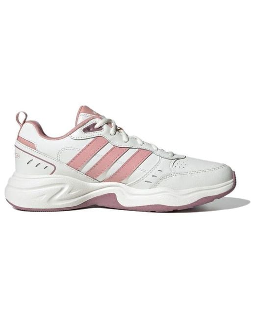 Adidas White Neo Strutter Shoes for men