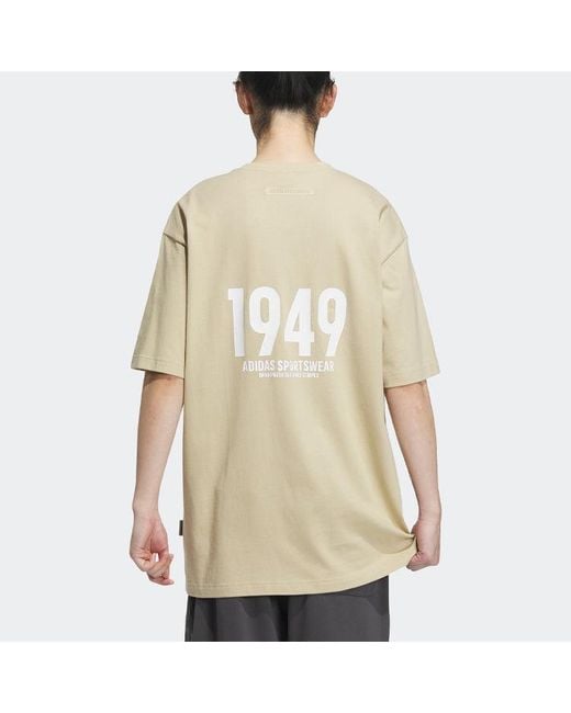 Adidas Natural Verbiage Tee for men