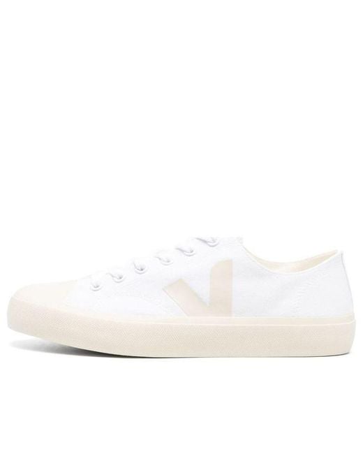 Veja White Wata Ii Canvas Pierre'