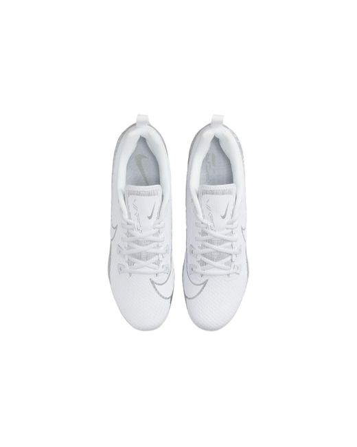Nike White Vapor Edge Speed 360 2 Football Cleats for men