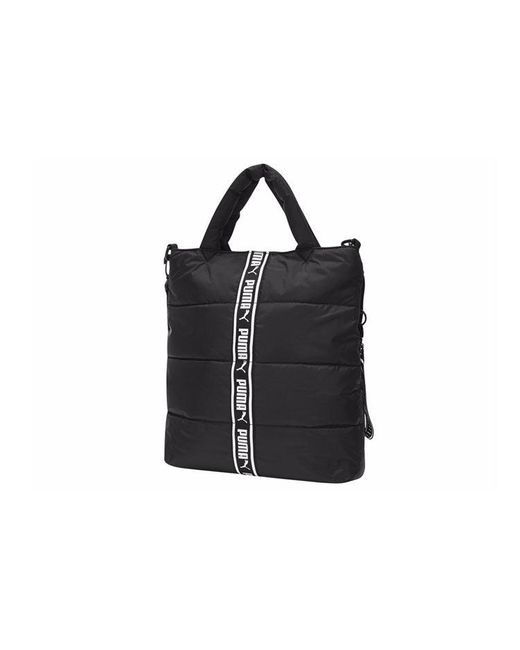 PUMA Black Prime Puffa Shopper Bag