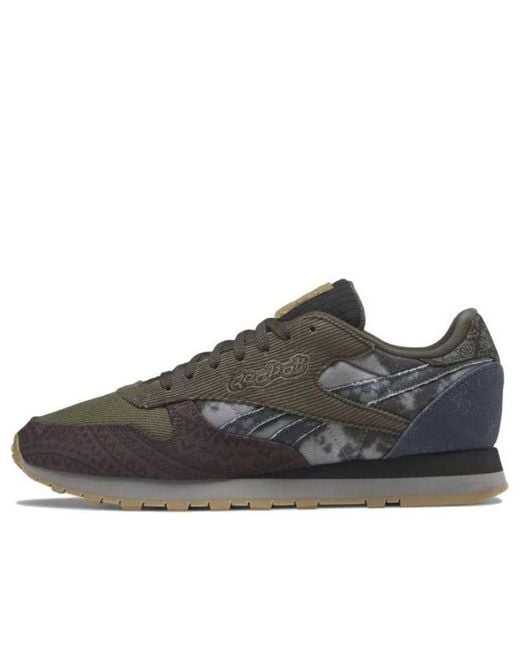 Reebok Brown Classic Leather 'Recreational Activities' for men