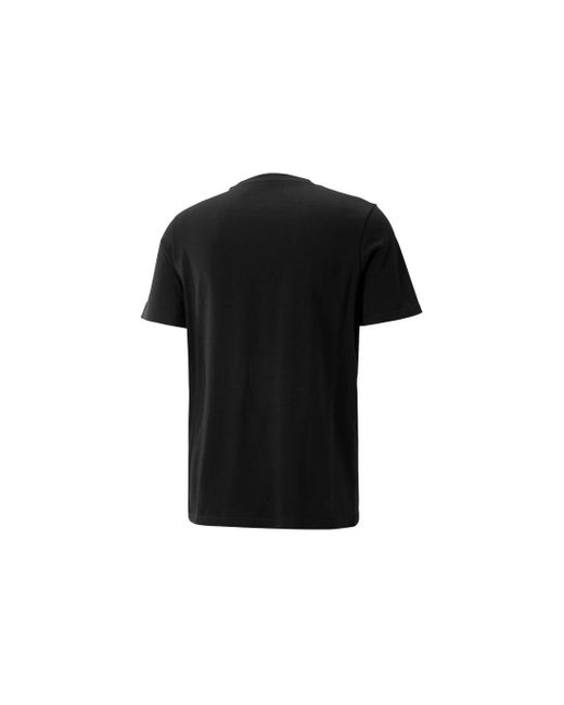 PUMA Black Classic Graphic T-Shirt for men