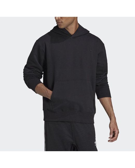 Adidas Black Originals Embroidered Small Label Solid Color Sports