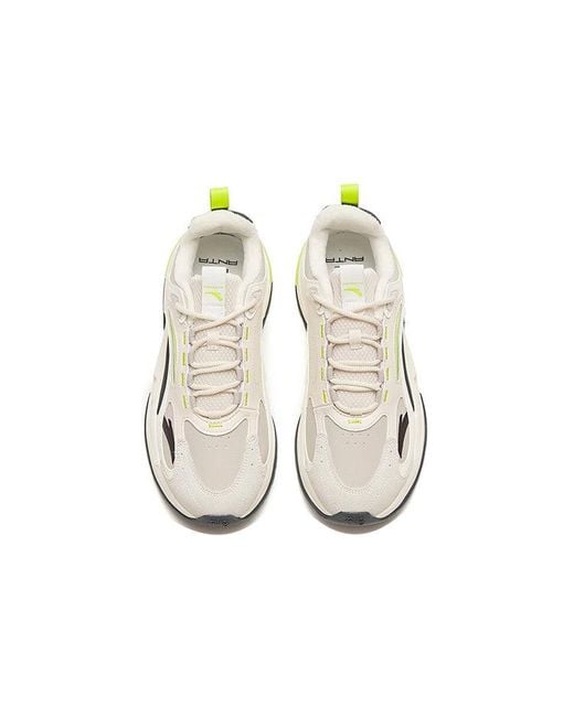 Anta White Millennium 5.0 'Ivory Lime' for men