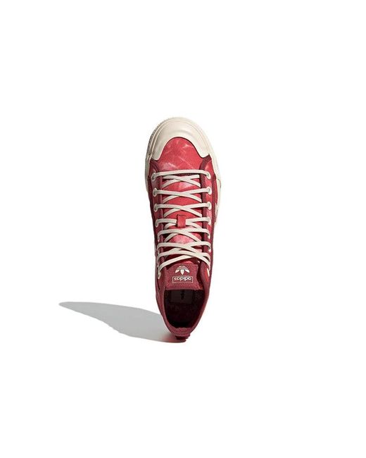 Adidas Red Nizza Hi Rf 'Bleached for men