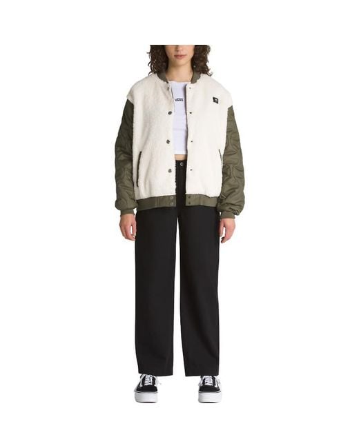 Vans Natural (Wmns) Kasia Bomber Jacket 'Grape Leaf'