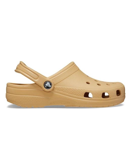 CROCSTM Natural Classic Clogs 'Wheat'