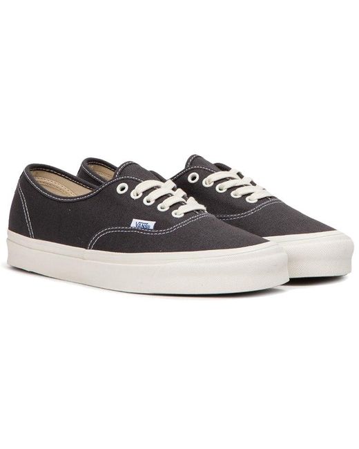 Vans Blue Og Authentic Lx Canvas Asphalt for men