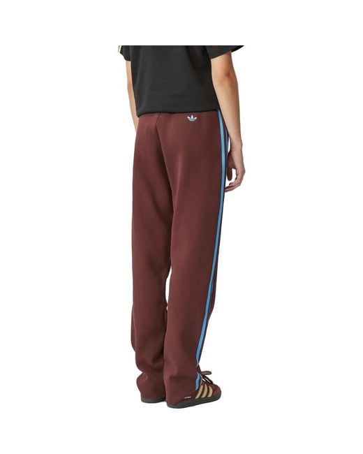 Adidas Brown X Wales Bonner Knit Track Pant 'Mystery' for men