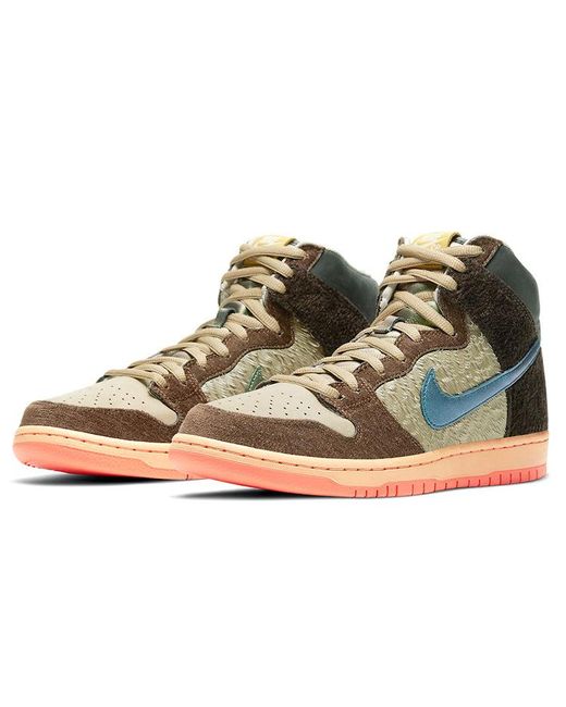 Nike Green X Concepts Sb Dunk High Pro Qs Mallard for men