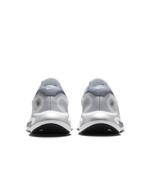 Nike White Journey Run Road Running Shoes for men
