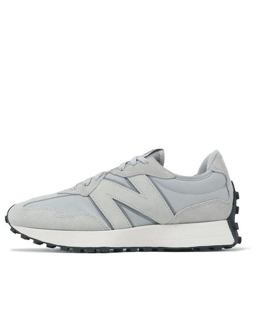 New Balance White 327 'Raincloud Suede' for men