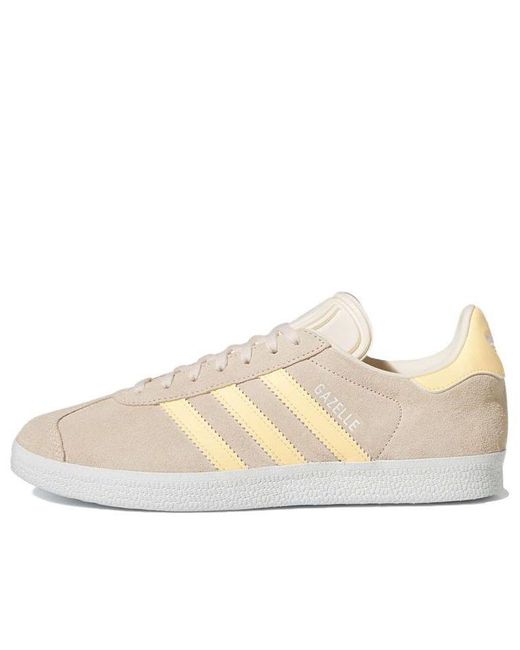 Adidas White (Wmns) Gazelle Shoes 'Bliss Cloud'