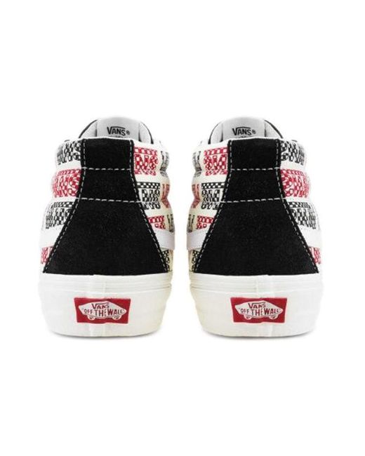 Vans White Sk8-Mid Reissue And for men