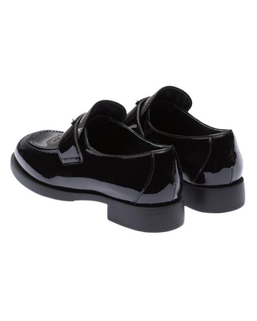 Prada Black (Wmns) Patent Leather Loafers