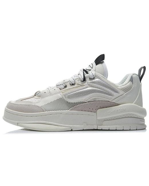 Li-ning Gray Superwave Golden 'Snow' for men
