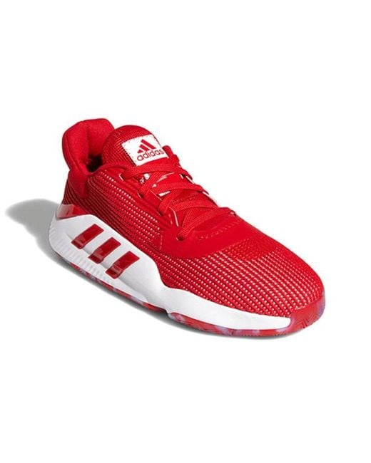 Adidas Red Pro Bounce 2019 Low for men