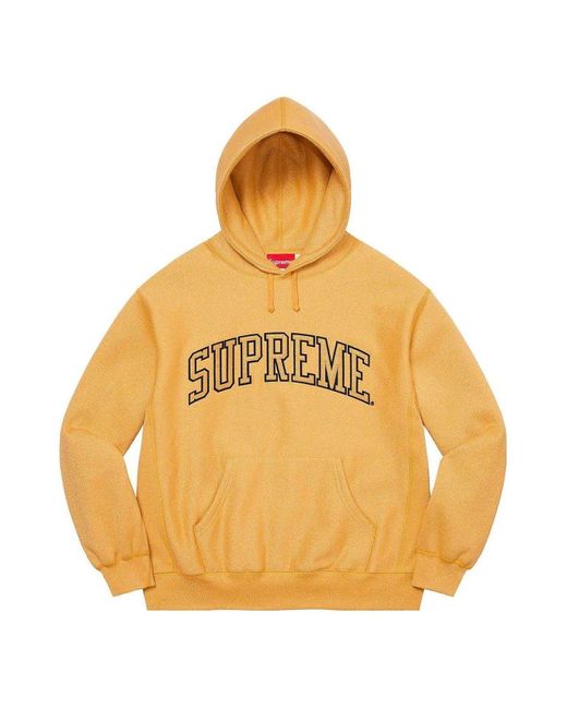 Supreme Glitter Arc Hooded Sweatshirt in Metallic for Men | Lyst UK