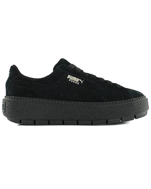 PUMA Black (Wmns) Platform Trace
