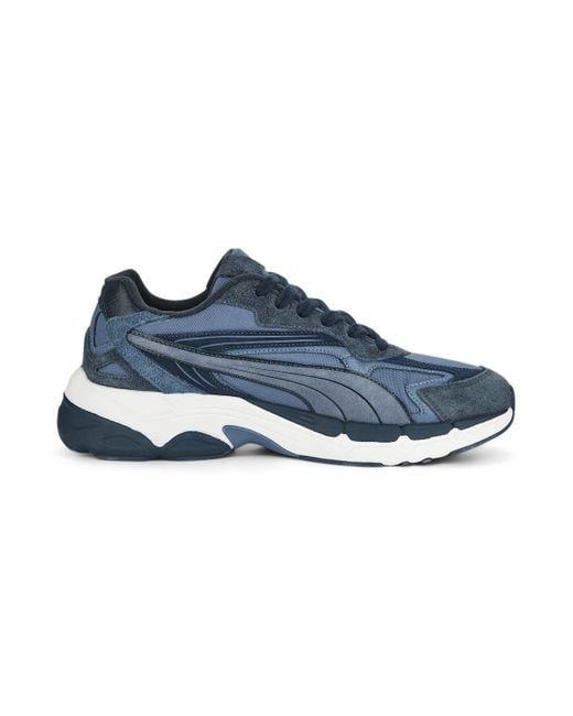 PUMA Blue Teveris Nitro Worn Out 'Deep Dive' for men