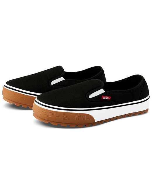 Vans Black Snow Lodge Slippre Mte for men