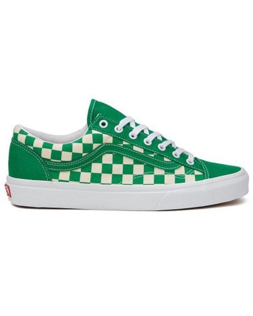 Vans Green Style 36 'Jolly Checkerboard' for men