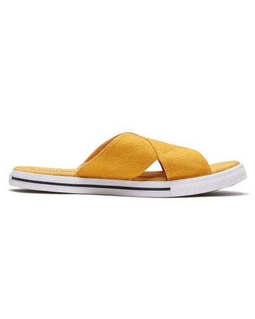 Converse Yellow (Wmns) One Star Slide 'Sunflower'