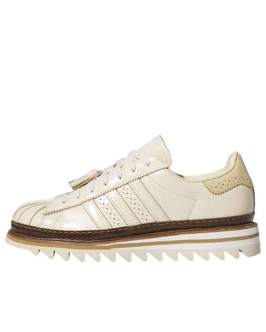 Adidas White X Clot Superstar 'Crystal Sand' for men